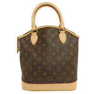 Louis Vuitton Lockit Handbag Monogram Canvas Women's LOUIS VUITTON